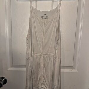 American Eagle Outfitters Cream Tank Top